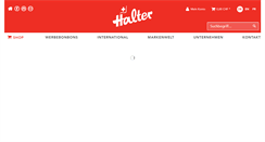 Desktop Screenshot of halter-bonbons.ch